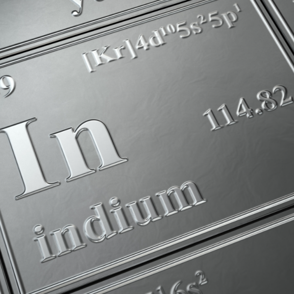 Das Technologiemetall Indium ist butterweich